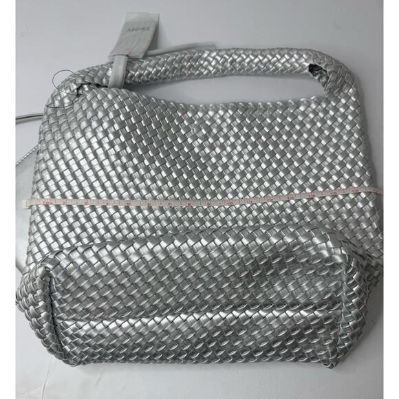 DKNY Giselle Hobo bag with wristlet Silver - Picture 11 of 14